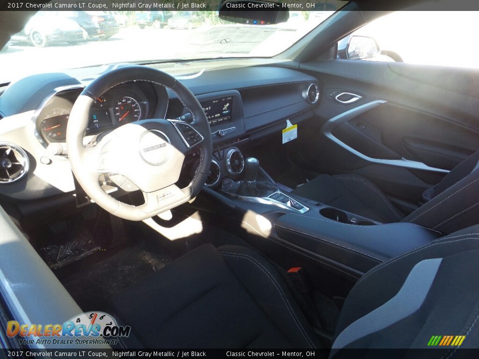 2017 Chevrolet Camaro LT Coupe Nightfall Gray Metallic / Jet Black Photo #7