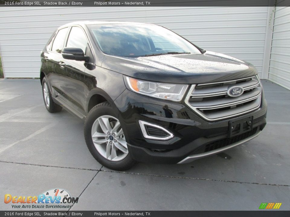 Front 3/4 View of 2016 Ford Edge SEL Photo #2