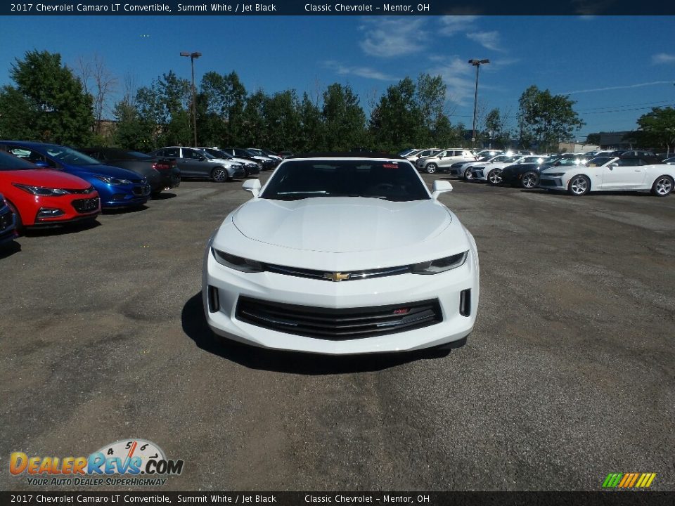 2017 Chevrolet Camaro LT Convertible Summit White / Jet Black Photo #2