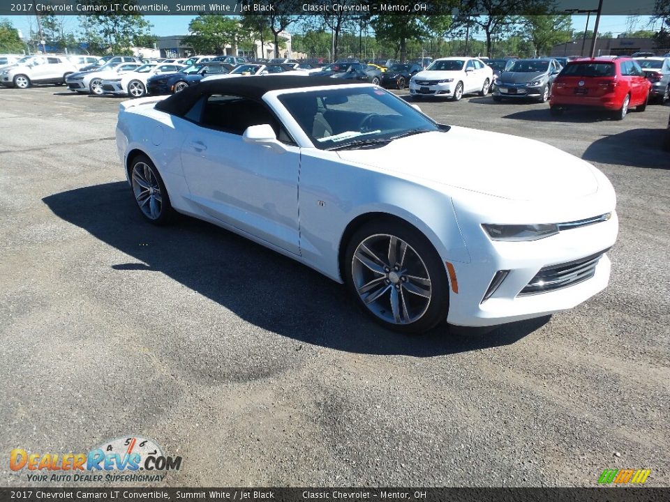 2017 Chevrolet Camaro LT Convertible Summit White / Jet Black Photo #3