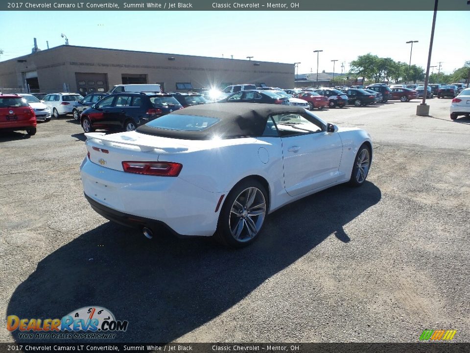 2017 Chevrolet Camaro LT Convertible Summit White / Jet Black Photo #5