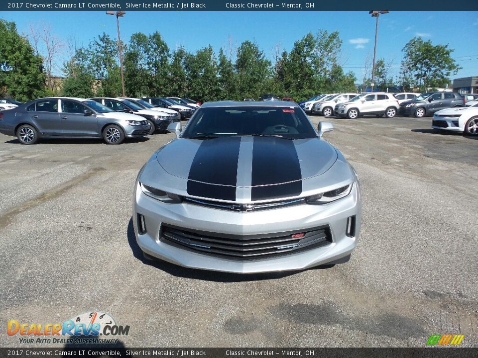 2017 Chevrolet Camaro LT Convertible Silver Ice Metallic / Jet Black Photo #2