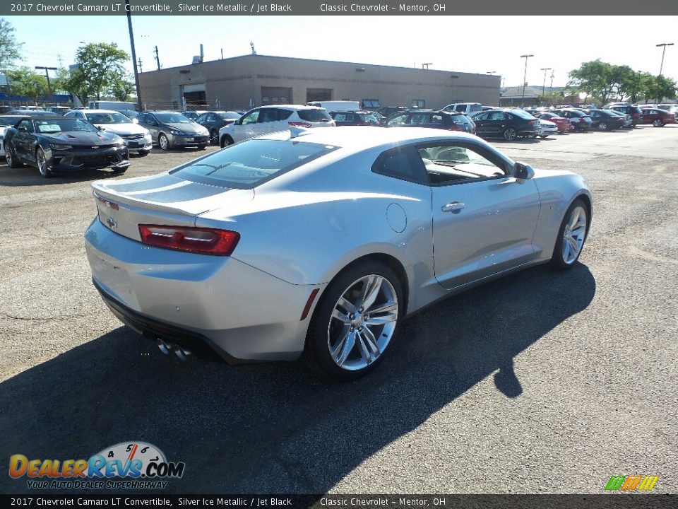 2017 Chevrolet Camaro LT Convertible Silver Ice Metallic / Jet Black Photo #5