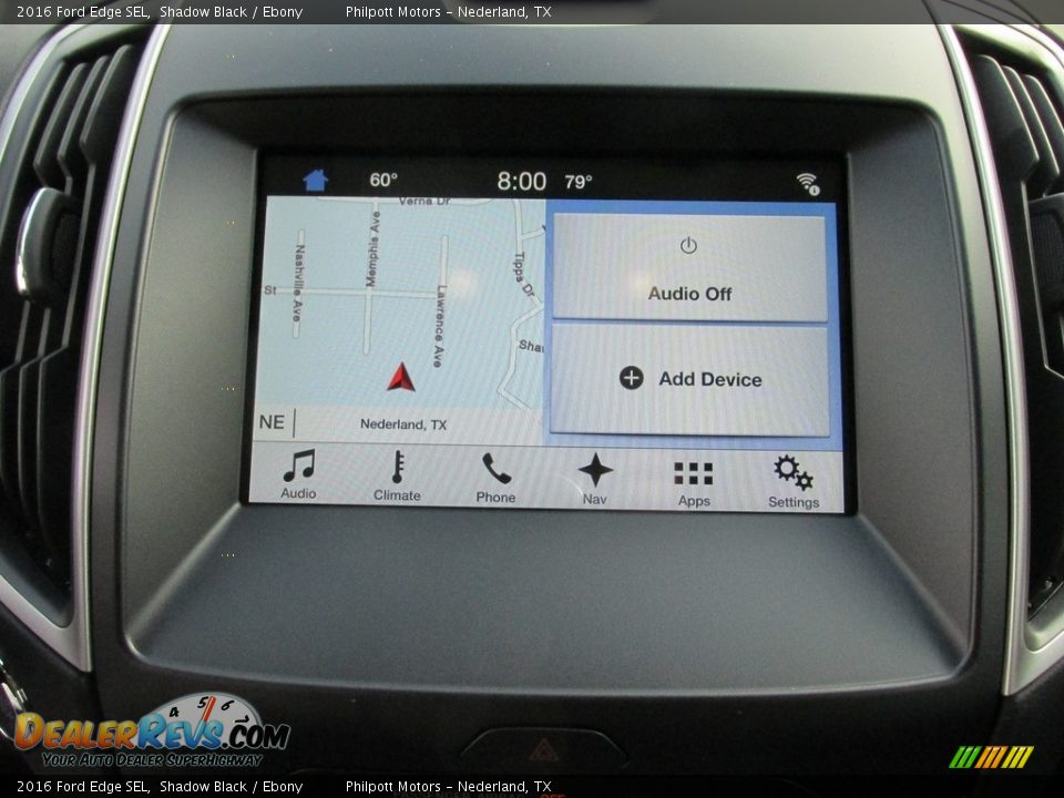 Navigation of 2016 Ford Edge SEL Photo #26