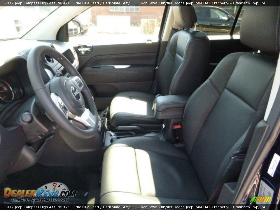 Front Seat of 2017 Jeep Compass High Altitude 4x4 Photo #14