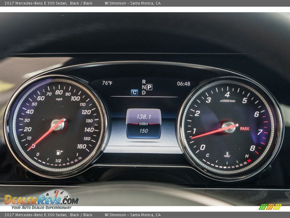 2017 Mercedes-Benz E 300 Sedan Gauges Photo #7