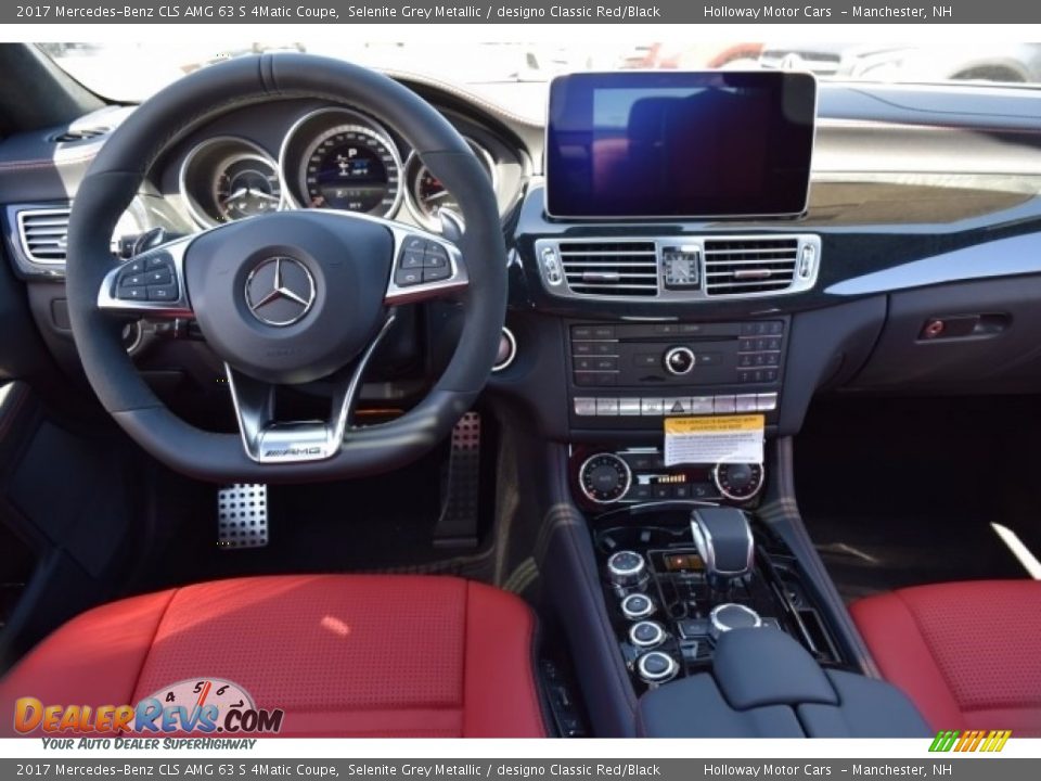 Dashboard of 2017 Mercedes-Benz CLS AMG 63 S 4Matic Coupe Photo #8