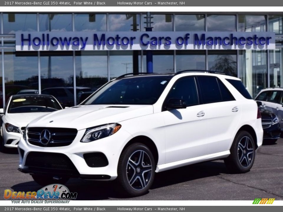 2017 Mercedes-Benz GLE 350 4Matic Polar White / Black Photo #1