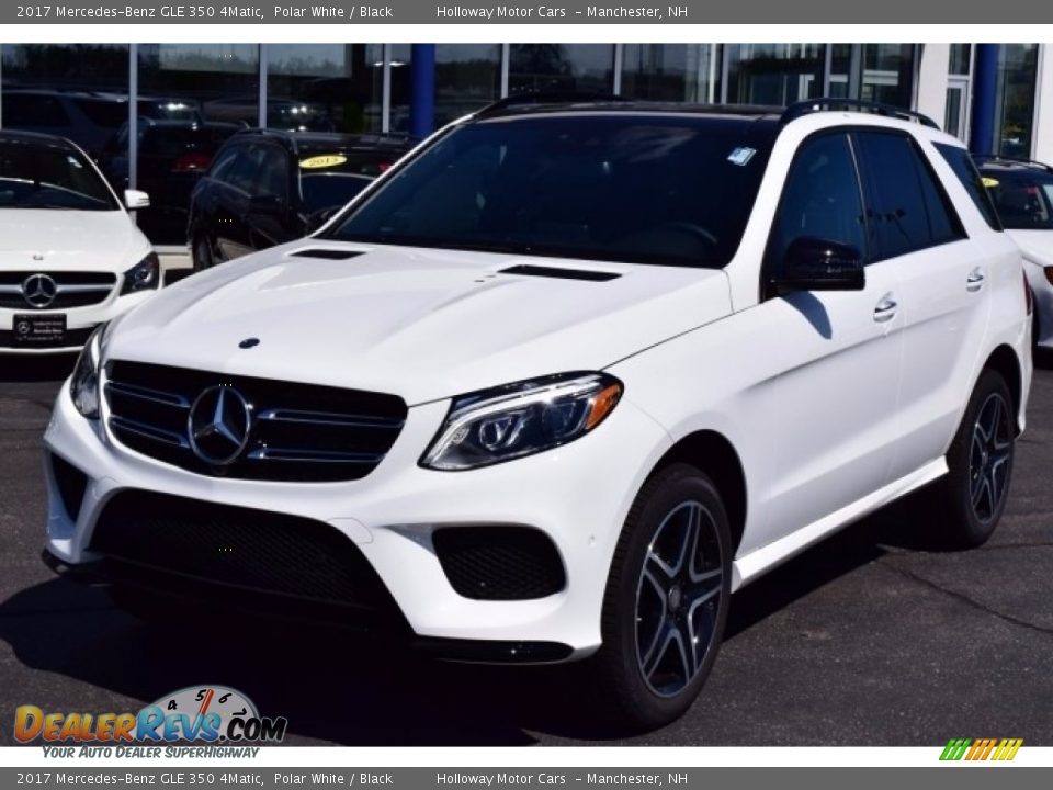 2017 Mercedes-Benz GLE 350 4Matic Polar White / Black Photo #2