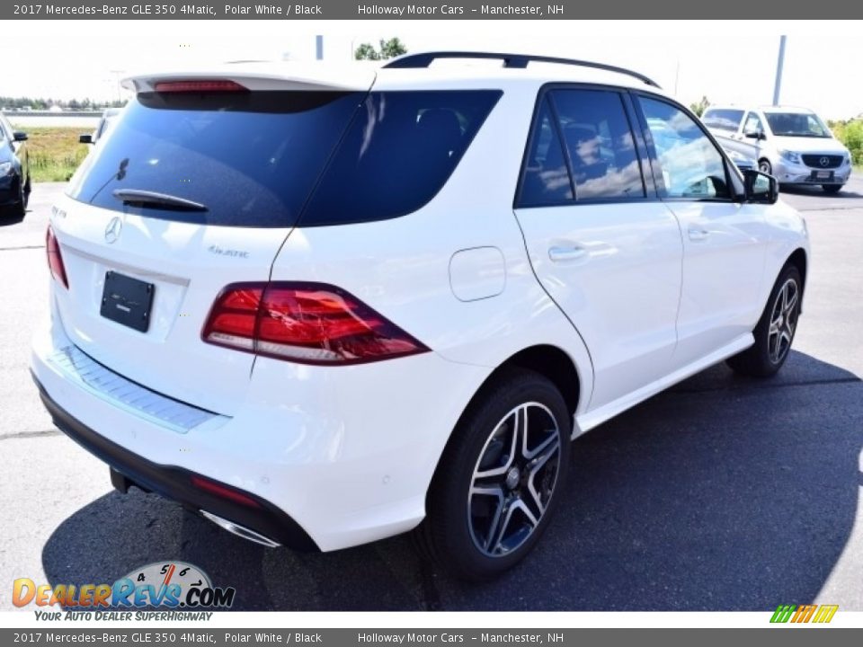 2017 Mercedes-Benz GLE 350 4Matic Polar White / Black Photo #5