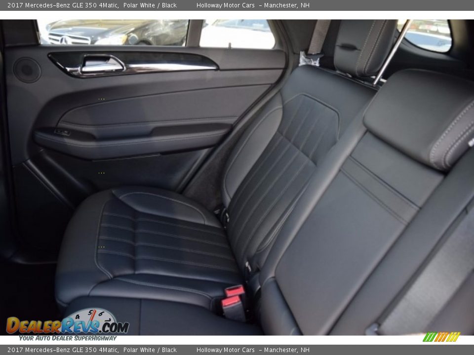 2017 Mercedes-Benz GLE 350 4Matic Polar White / Black Photo #8