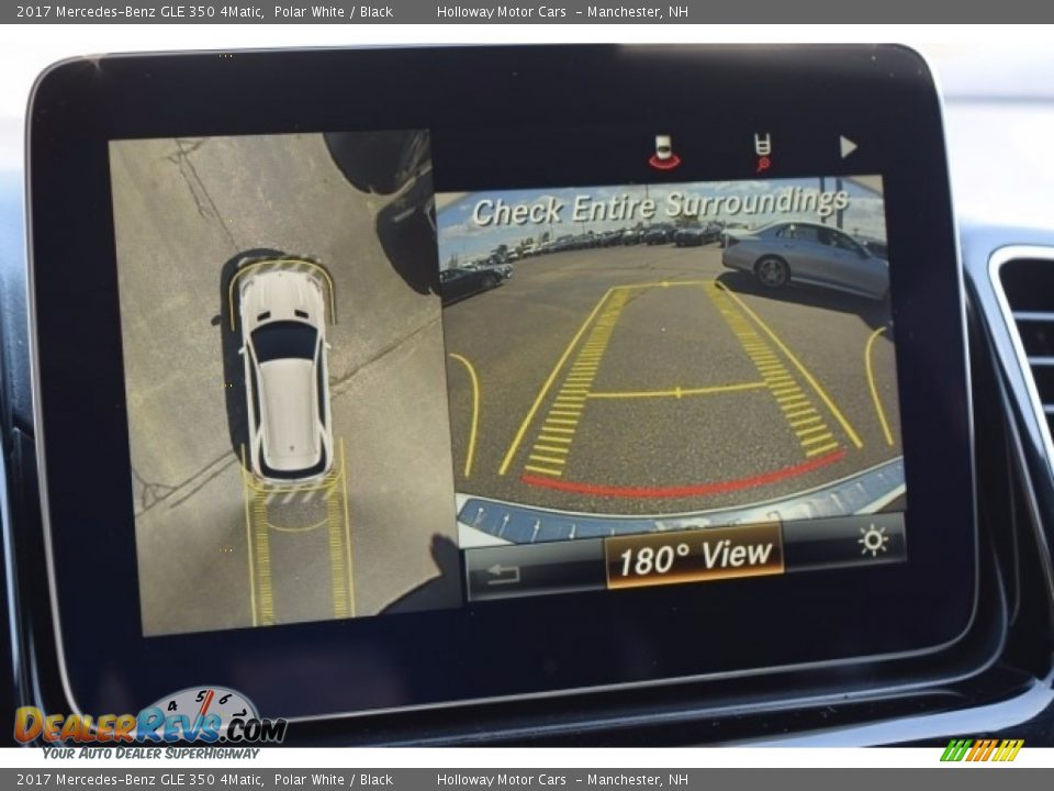 2017 Mercedes-Benz GLE 350 4Matic Polar White / Black Photo #12