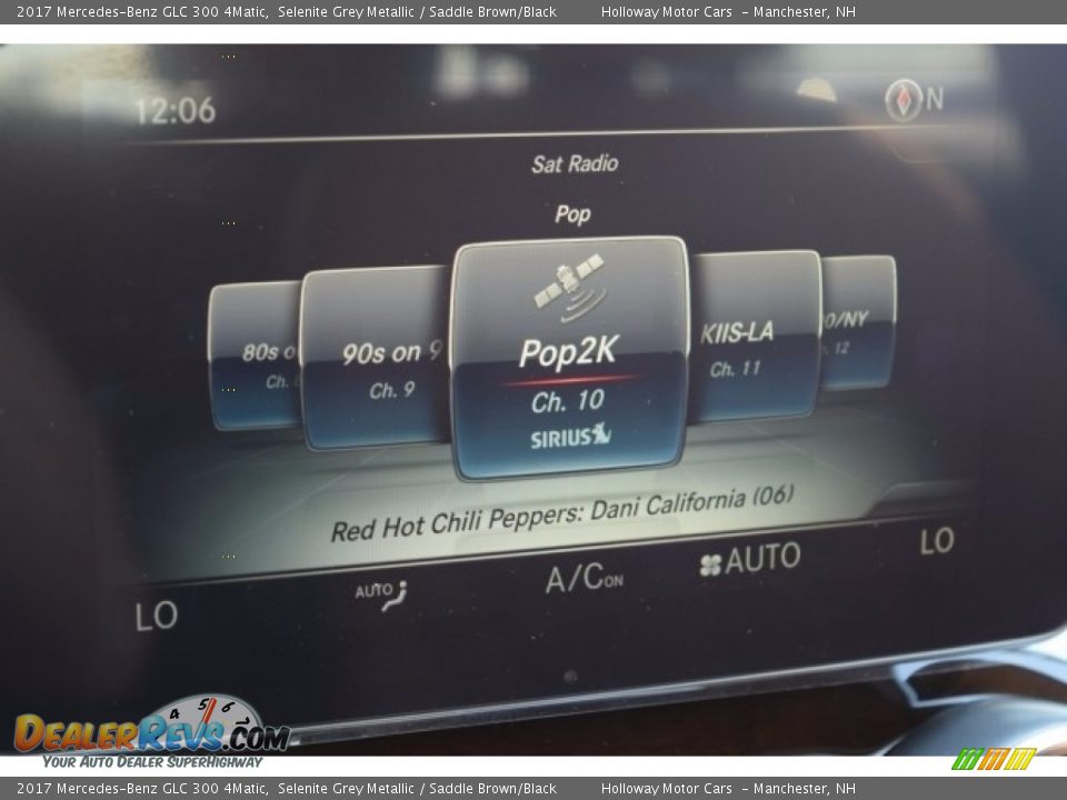 2017 Mercedes-Benz GLC 300 4Matic Selenite Grey Metallic / Saddle Brown/Black Photo #12