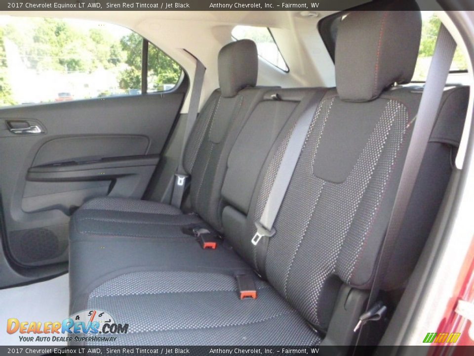 2017 Chevrolet Equinox LT AWD Siren Red Tintcoat / Jet Black Photo #4
