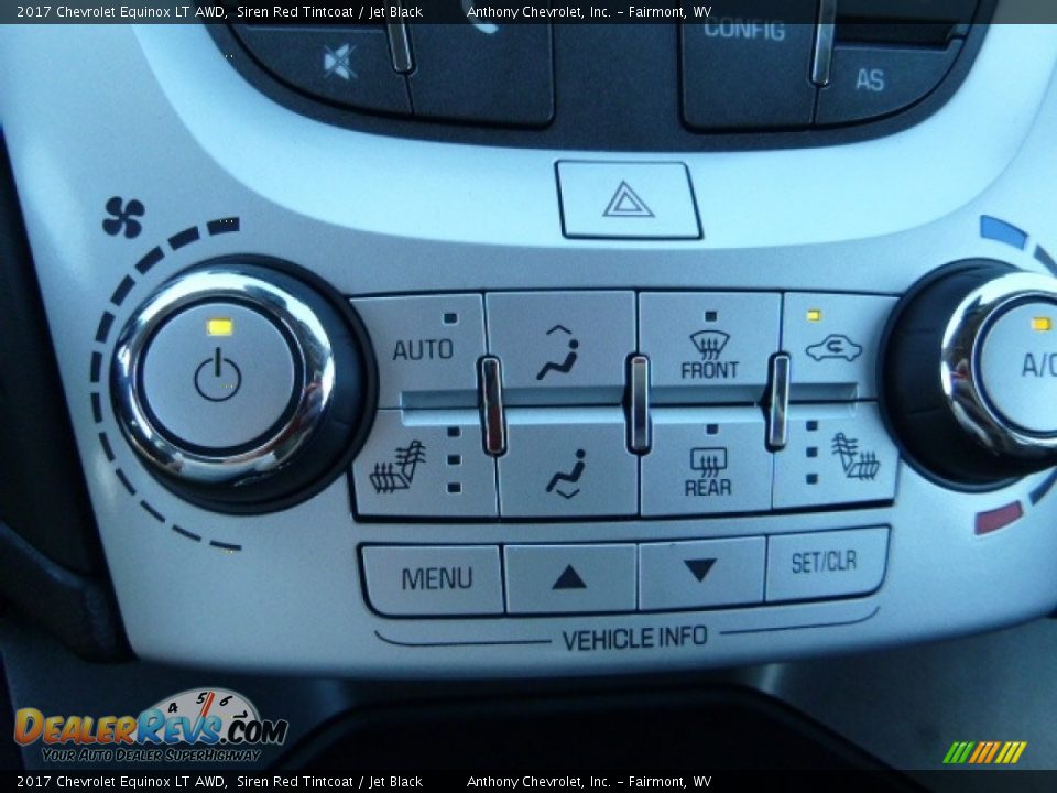 2017 Chevrolet Equinox LT AWD Siren Red Tintcoat / Jet Black Photo #18