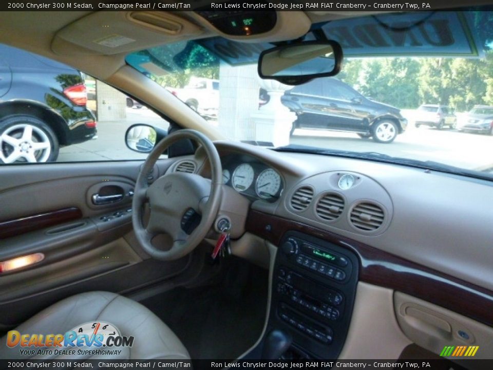 2000 Chrysler 300 M Sedan Champagne Pearl / Camel/Tan Photo #6