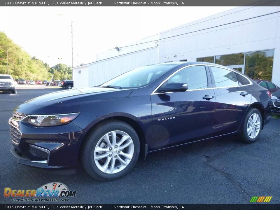 2016 Chevrolet Malibu LT Blue Velvet Metallic / Jet Black Photo #1