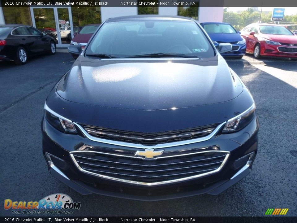 2016 Chevrolet Malibu LT Blue Velvet Metallic / Jet Black Photo #2