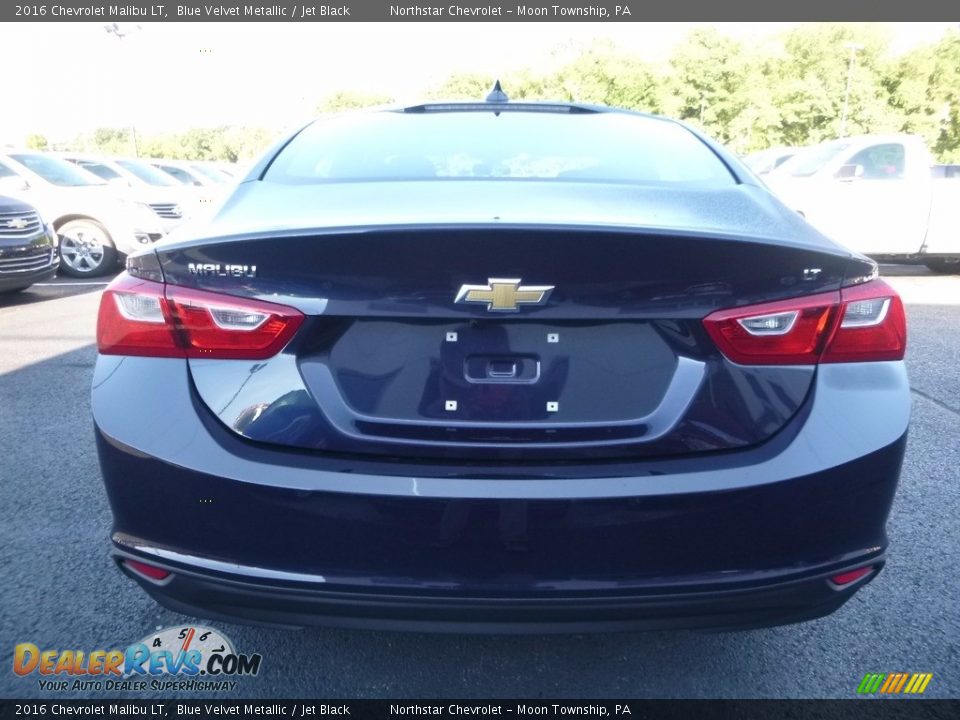 2016 Chevrolet Malibu LT Blue Velvet Metallic / Jet Black Photo #6