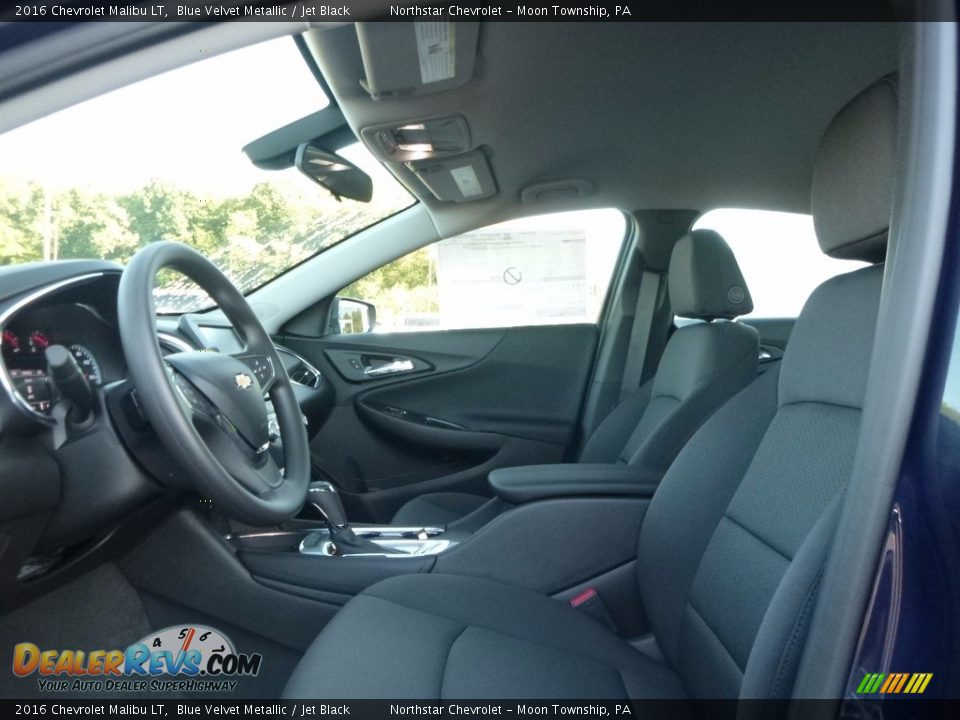 2016 Chevrolet Malibu LT Blue Velvet Metallic / Jet Black Photo #10