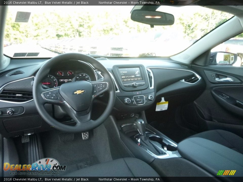 2016 Chevrolet Malibu LT Blue Velvet Metallic / Jet Black Photo #12