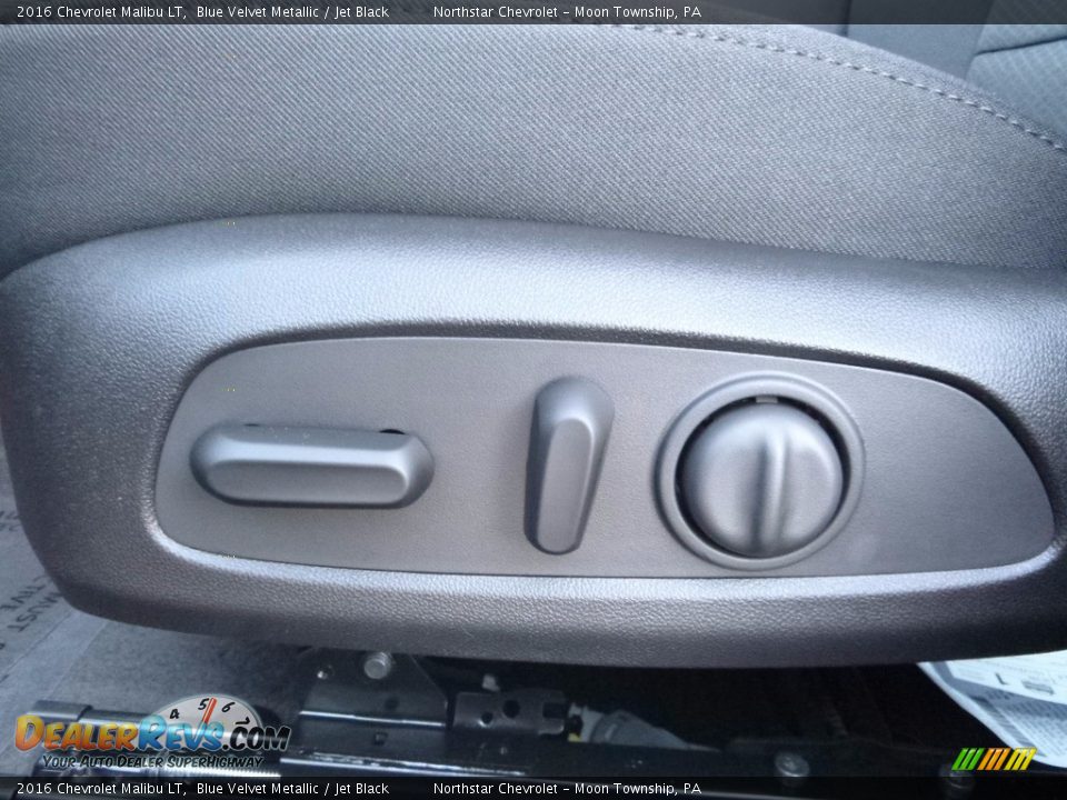 2016 Chevrolet Malibu LT Blue Velvet Metallic / Jet Black Photo #14