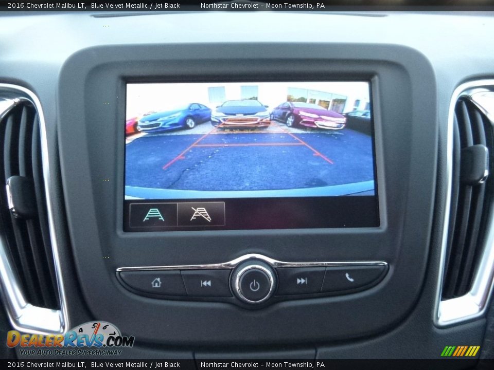 2016 Chevrolet Malibu LT Blue Velvet Metallic / Jet Black Photo #18