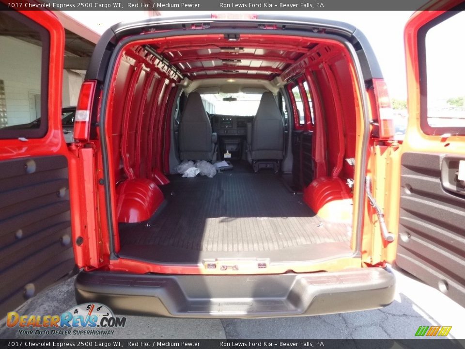 2017 Chevrolet Express 2500 Cargo WT Red Hot / Medium Pewter Photo #7