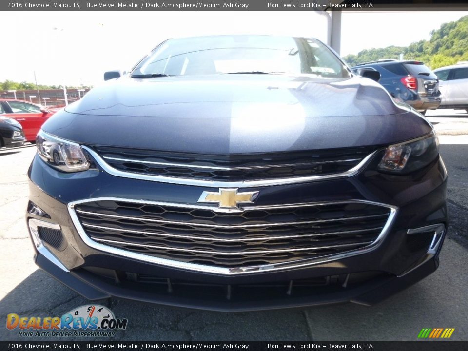 2016 Chevrolet Malibu LS Blue Velvet Metallic / Dark Atmosphere/Medium Ash Gray Photo #9