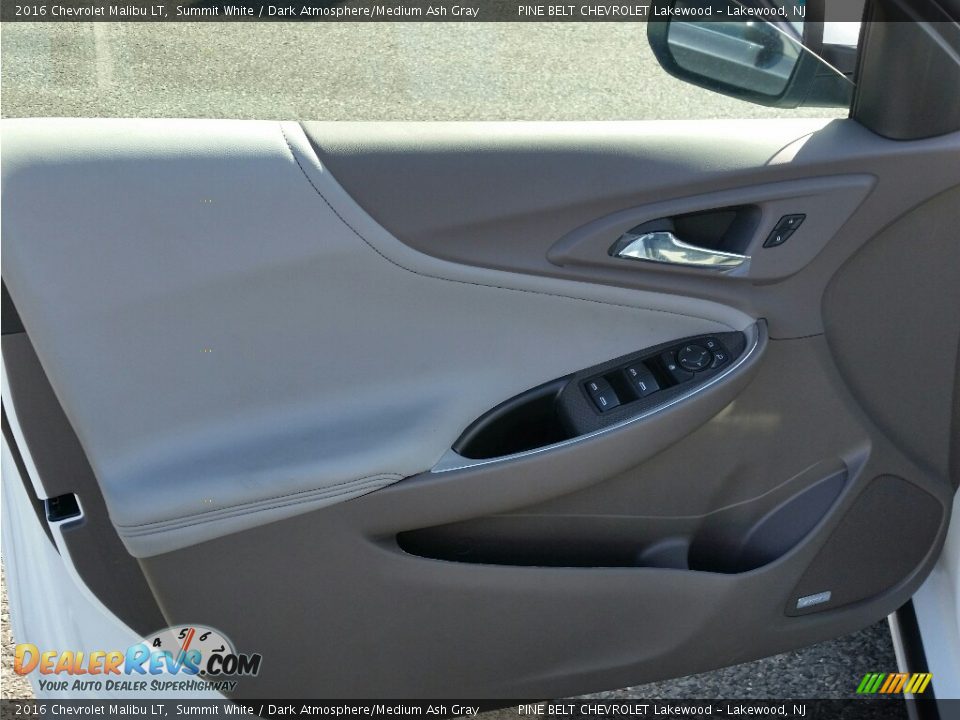 2016 Chevrolet Malibu LT Summit White / Dark Atmosphere/Medium Ash Gray Photo #7