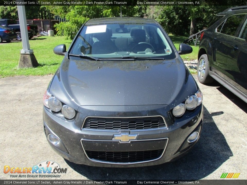 2014 Chevrolet Sonic LT Sedan Ashen Gray Metallic / Dark Pewter/Dark Titanium Photo #2