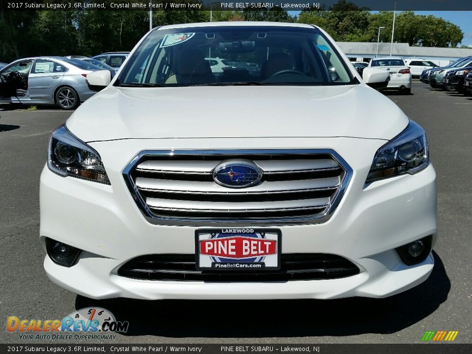 2017 Subaru Legacy 3.6R Limited Crystal White Pearl / Warm Ivory Photo #2