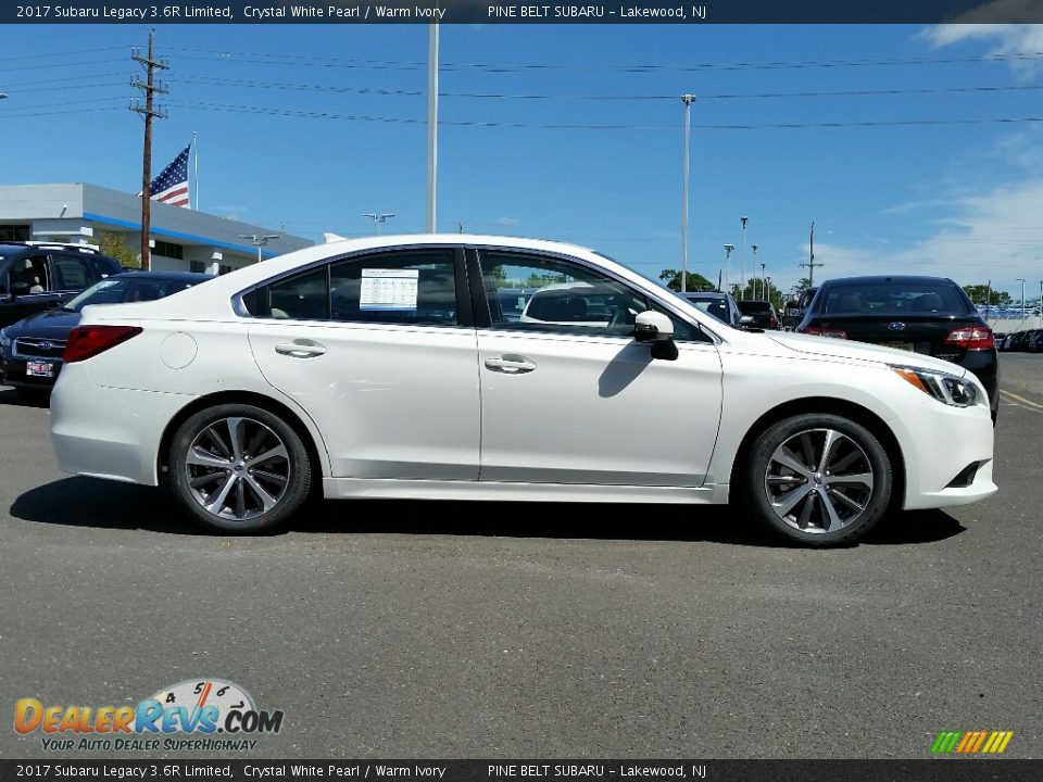 2017 Subaru Legacy 3.6R Limited Crystal White Pearl / Warm Ivory Photo #3