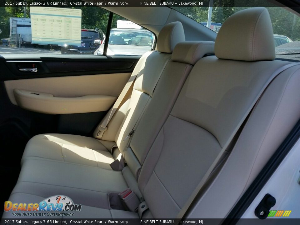 2017 Subaru Legacy 3.6R Limited Crystal White Pearl / Warm Ivory Photo #6