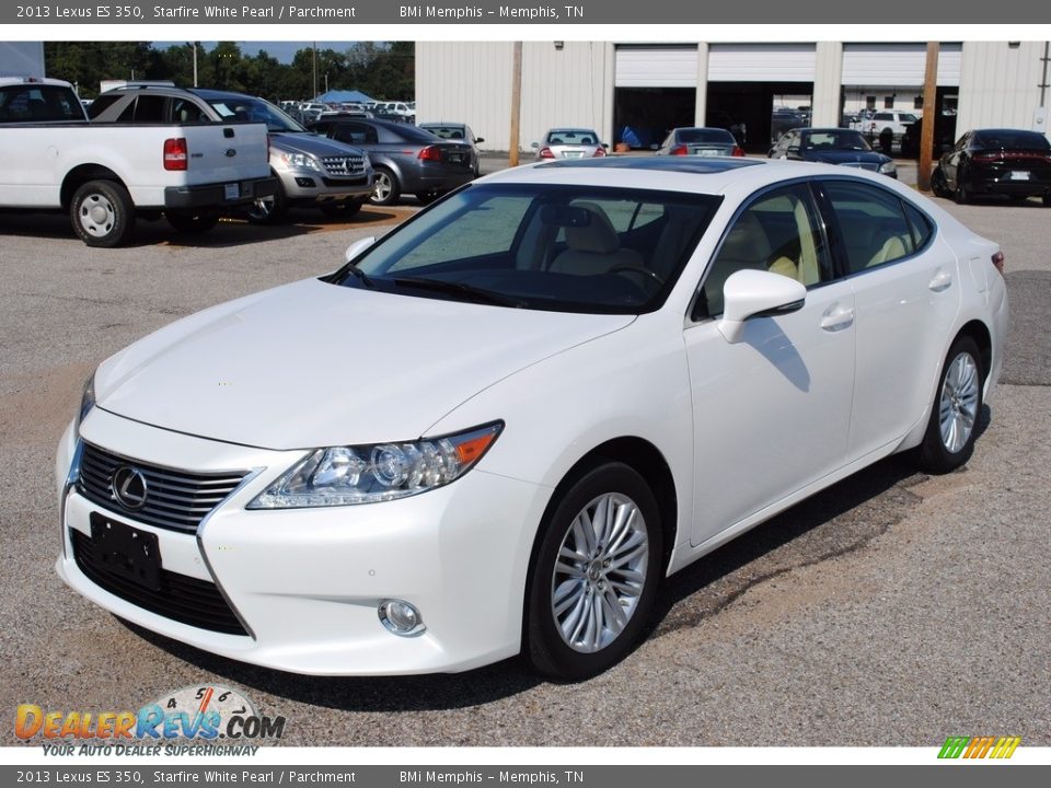 2013 Lexus ES 350 Starfire White Pearl / Parchment Photo #1