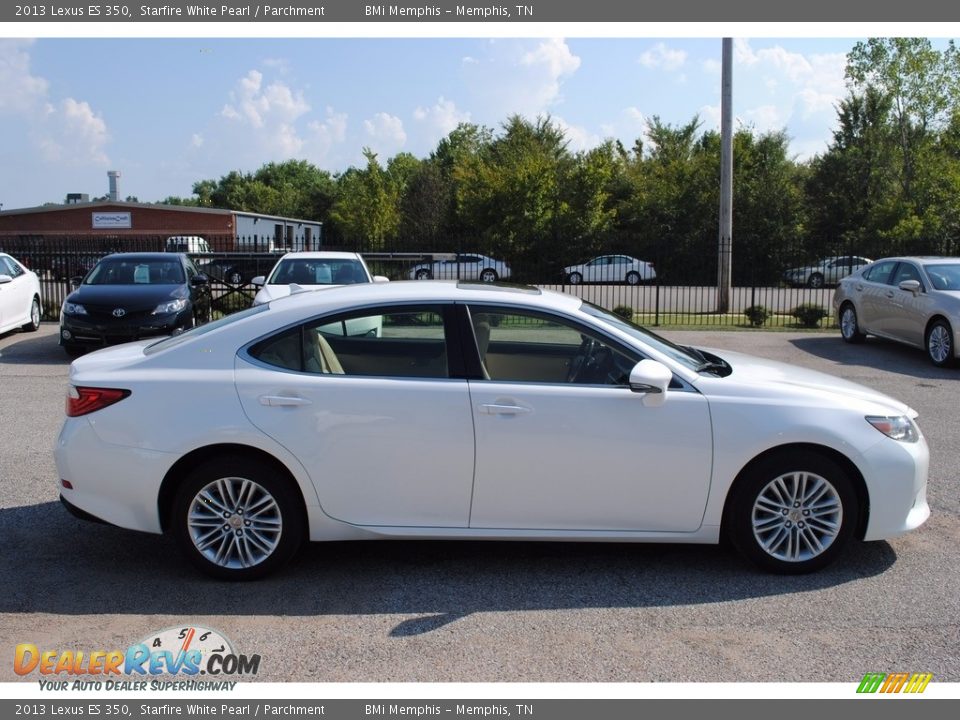 2013 Lexus ES 350 Starfire White Pearl / Parchment Photo #6