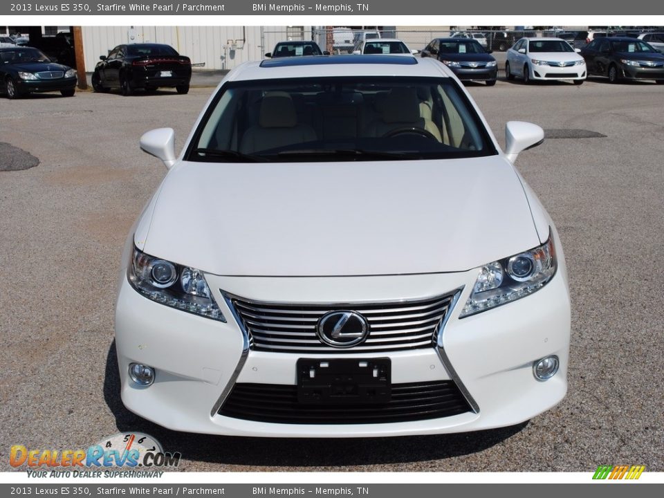 2013 Lexus ES 350 Starfire White Pearl / Parchment Photo #8