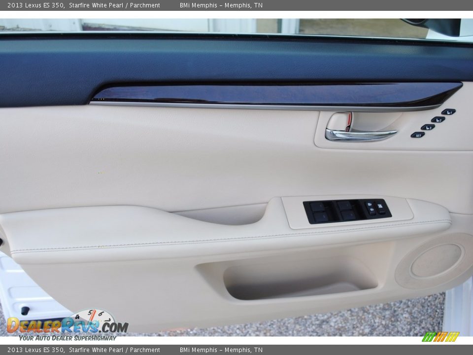 2013 Lexus ES 350 Starfire White Pearl / Parchment Photo #10