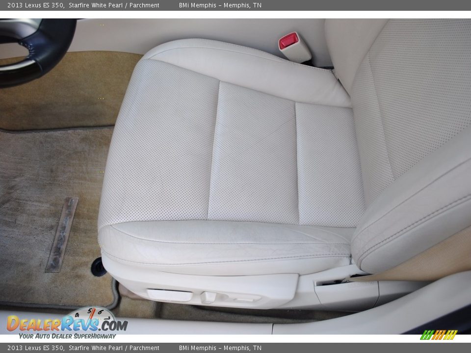 2013 Lexus ES 350 Starfire White Pearl / Parchment Photo #12