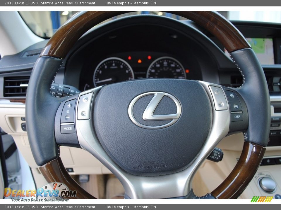 2013 Lexus ES 350 Starfire White Pearl / Parchment Photo #13