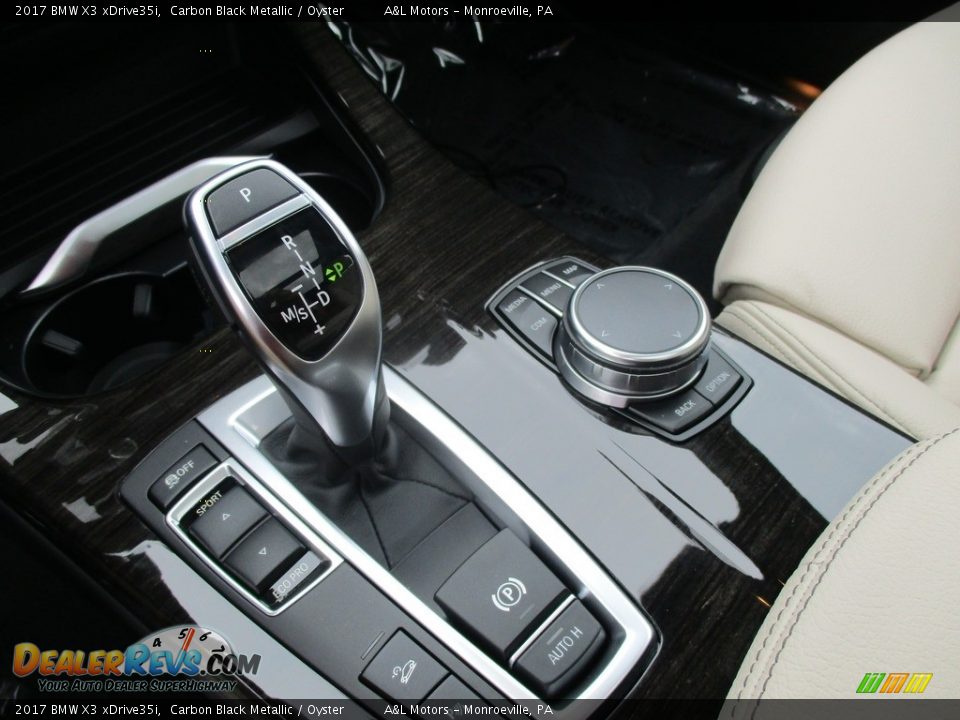 2017 BMW X3 xDrive35i Carbon Black Metallic / Oyster Photo #15
