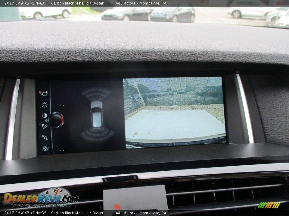 2017 BMW X3 xDrive35i Carbon Black Metallic / Oyster Photo #17