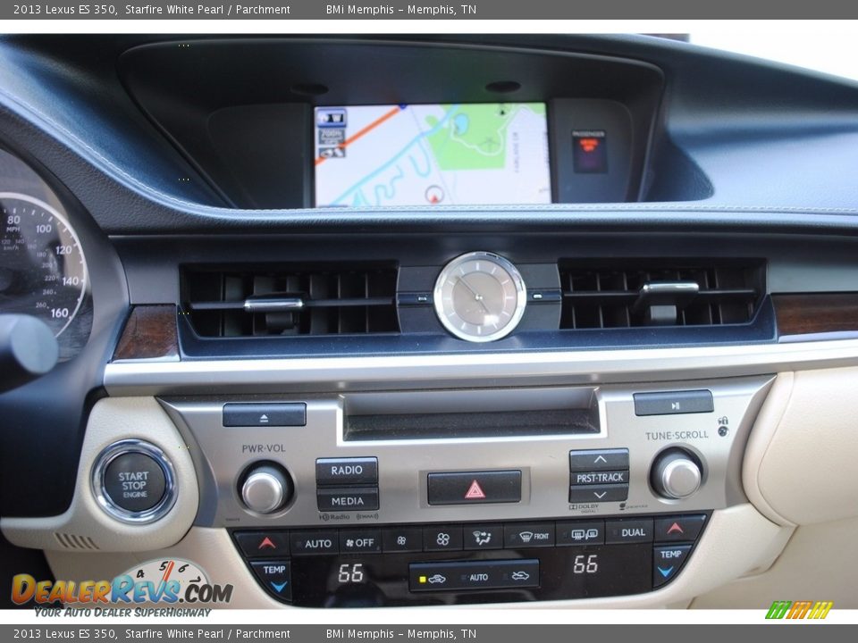 2013 Lexus ES 350 Starfire White Pearl / Parchment Photo #17