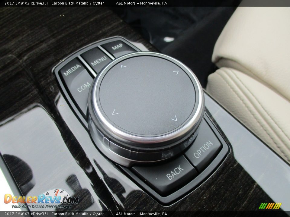 2017 BMW X3 xDrive35i Carbon Black Metallic / Oyster Photo #18