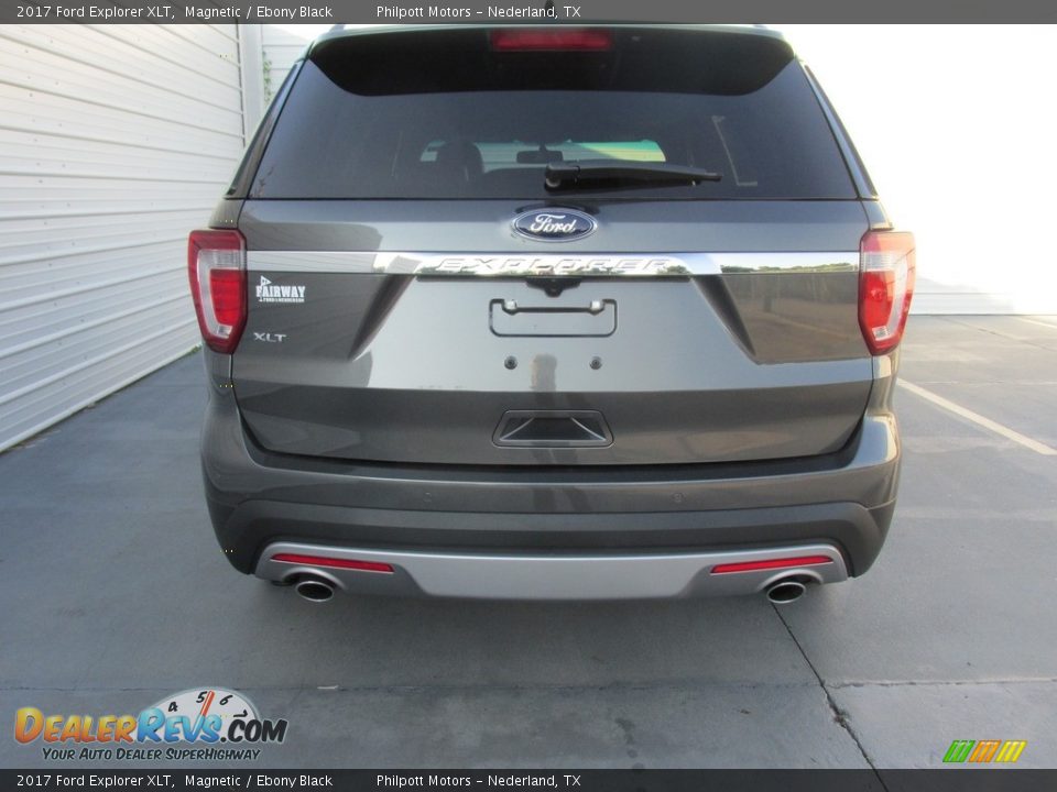 2017 Ford Explorer XLT Magnetic / Ebony Black Photo #5