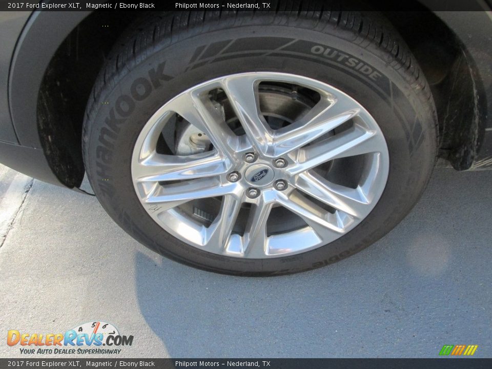 2017 Ford Explorer XLT Magnetic / Ebony Black Photo #11