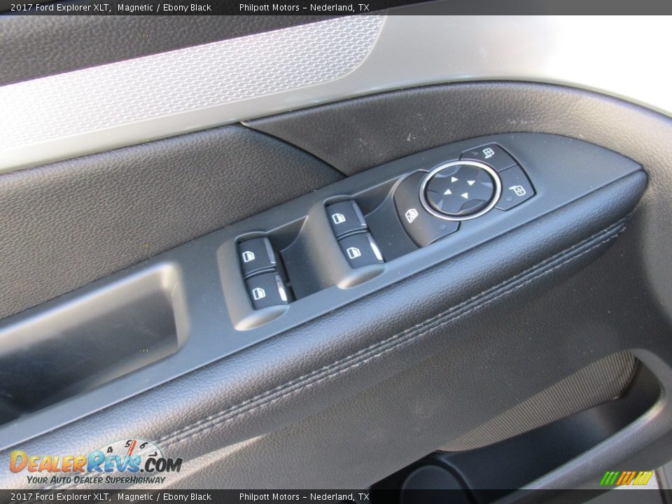 2017 Ford Explorer XLT Magnetic / Ebony Black Photo #21