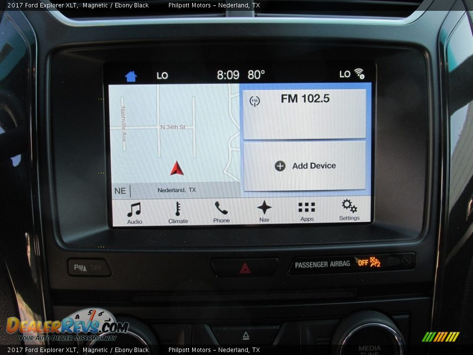 2017 Ford Explorer XLT Magnetic / Ebony Black Photo #26