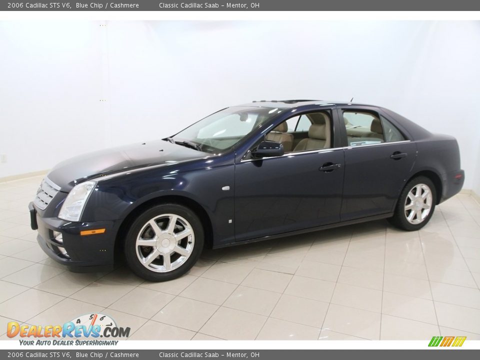 2006 Cadillac STS V6 Blue Chip / Cashmere Photo #3