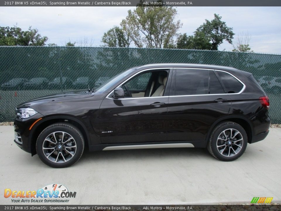 Sparkling Brown Metallic 2017 BMW X5 xDrive35i Photo #8